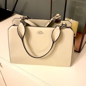 Light Grey Coach Handbag/Crossbody